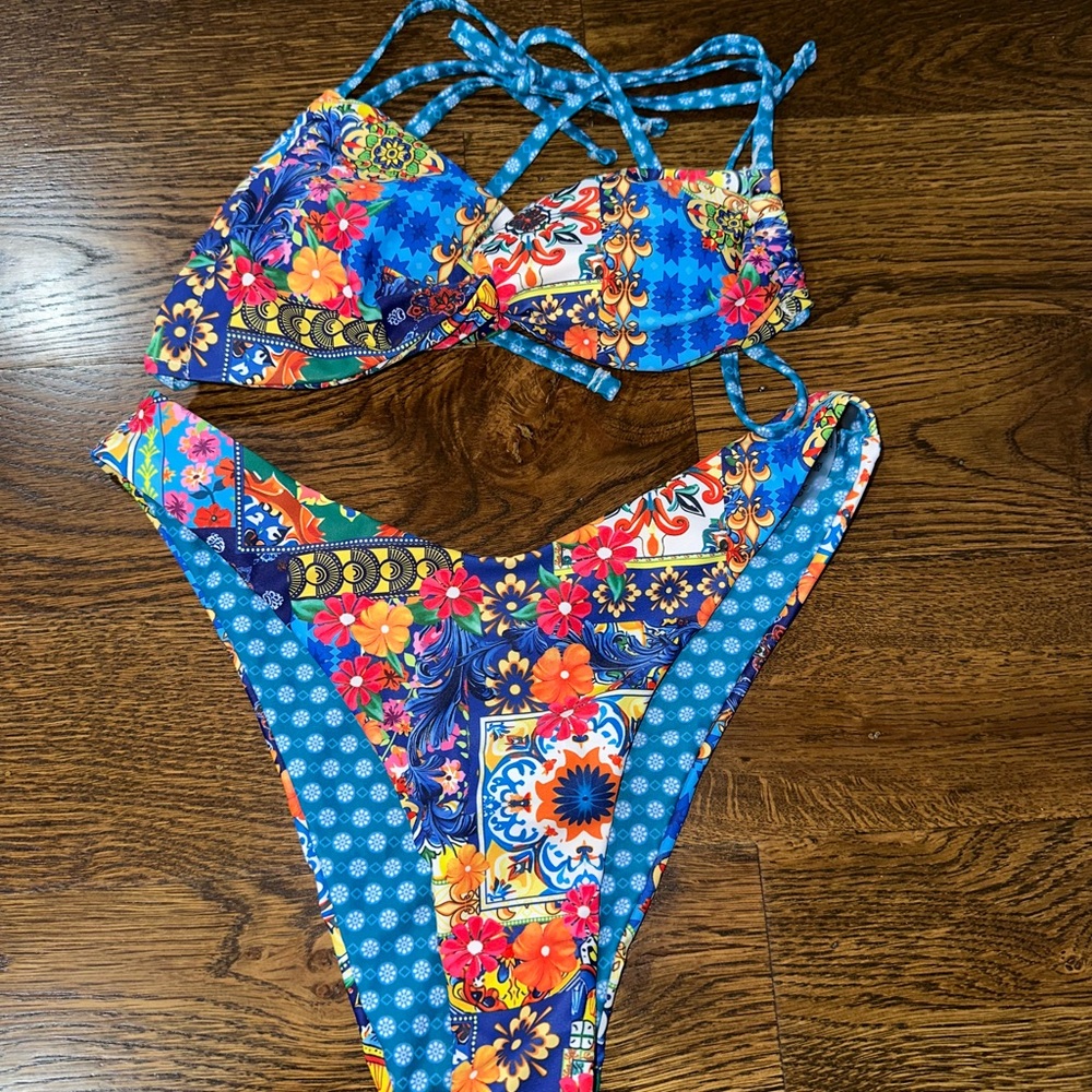Colorful Swimwear Set